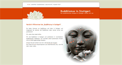 Desktop Screenshot of buddhismus-in-stuttgart.de